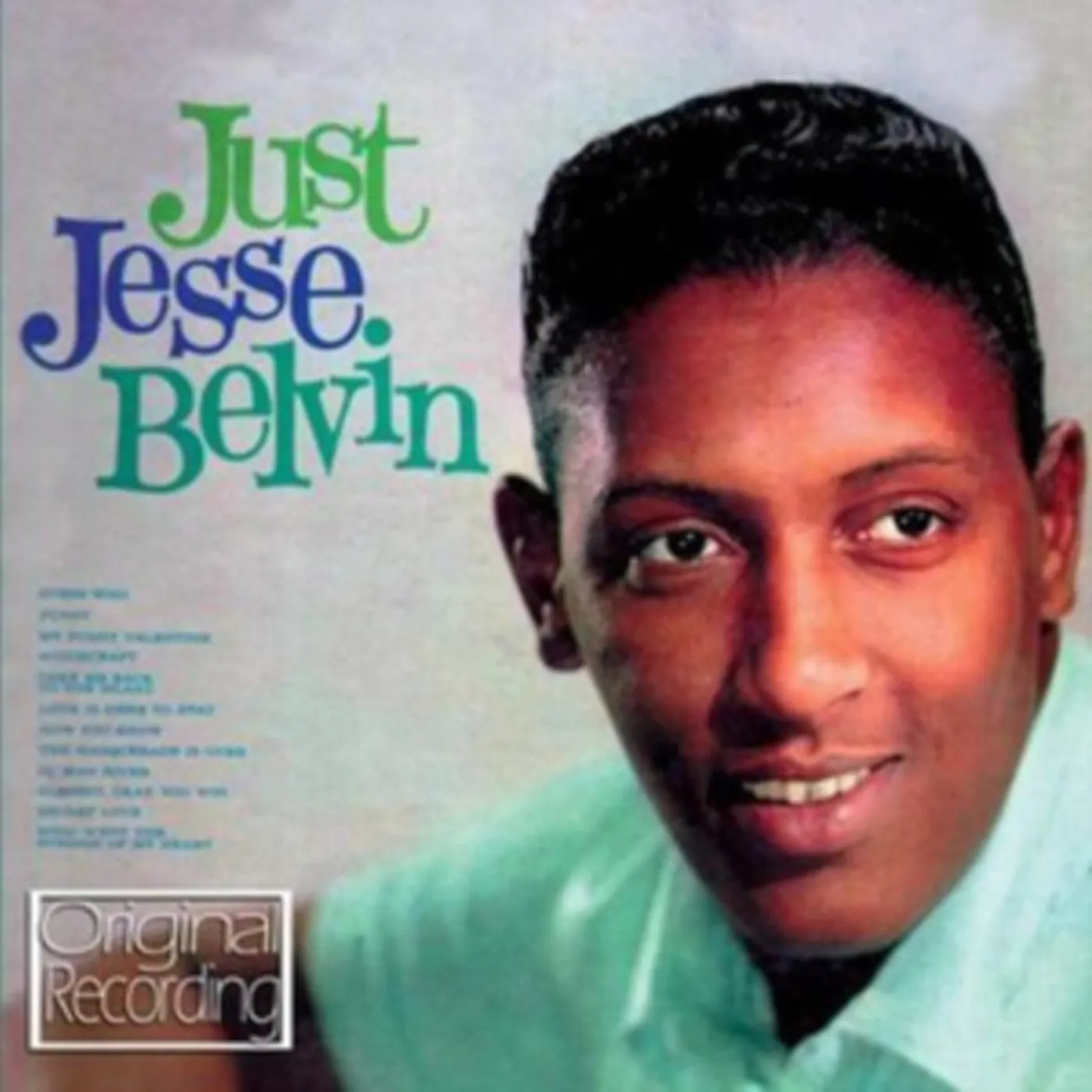 Jesse Belvin CD - Just Jesse Belvin