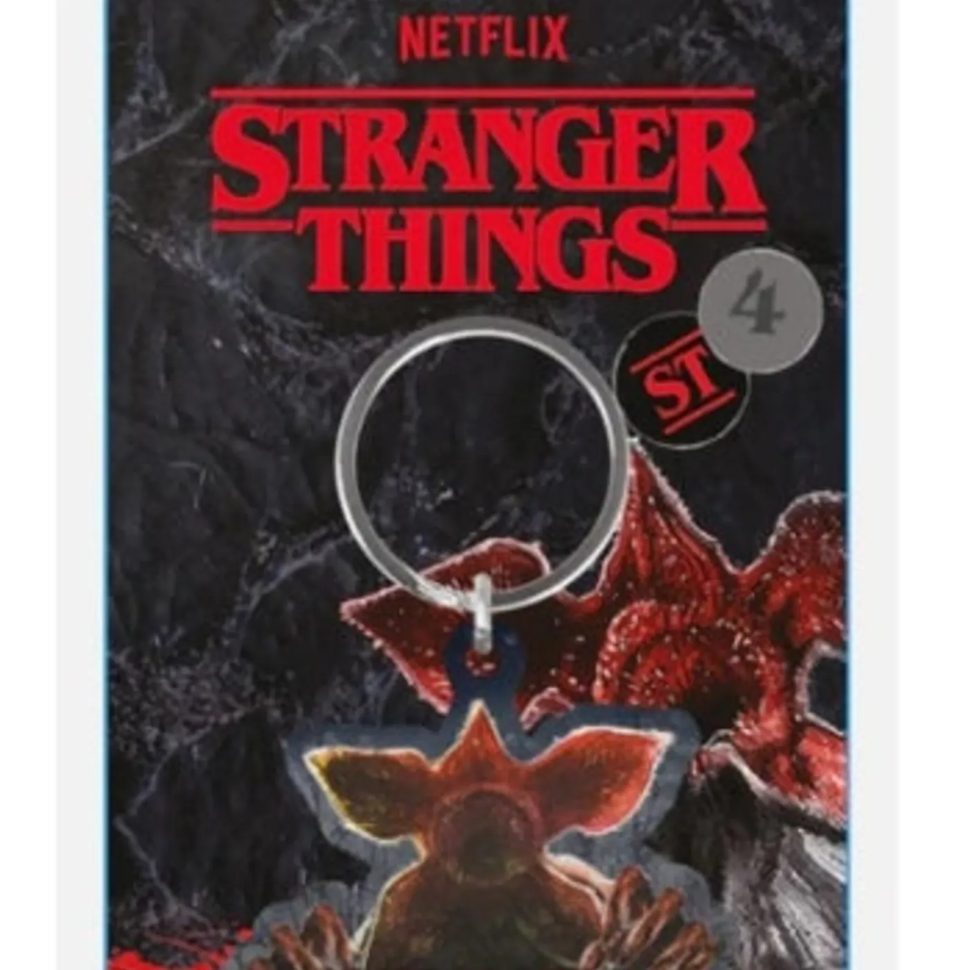 Stranger Things Keyring - Stranger Things 4 (Demogorgon) Pvc Keychain