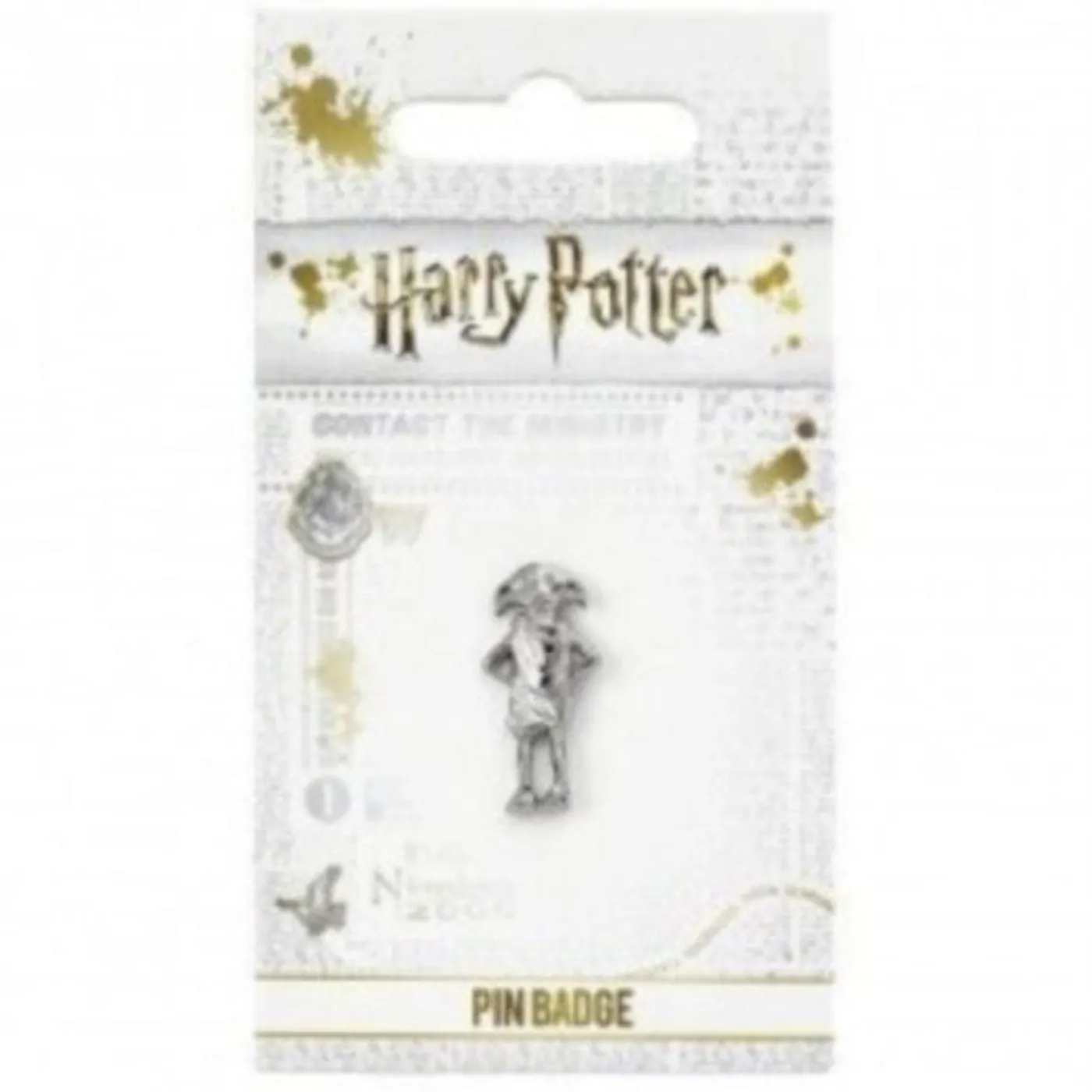 Harry Potter Badge Pin Metal - Dobby The House Elf Pin Badge