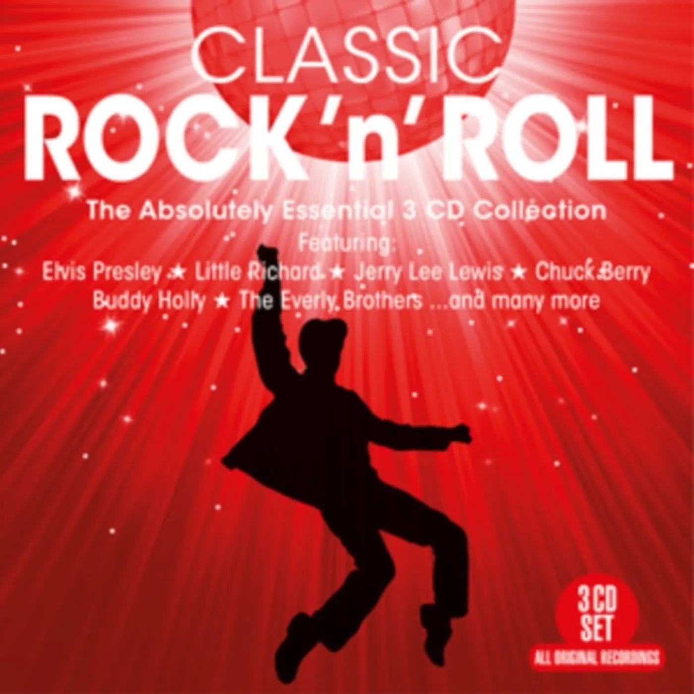 Various Artists CD - Classic Rock N Roll - The Absolutely Essential 3 Cd Collection