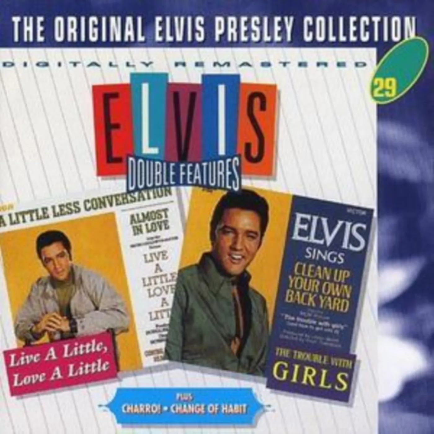 Elvis Presley CD - Live A Little / Love A Little - Charro! -