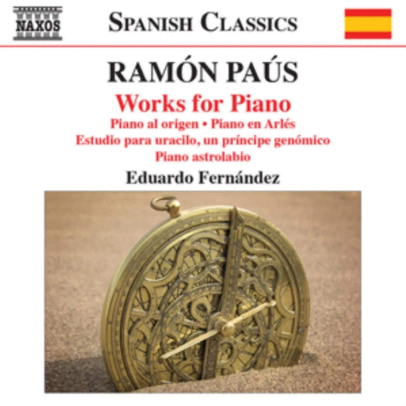 Eduardo Fernandez CD - Paus/Piano Works