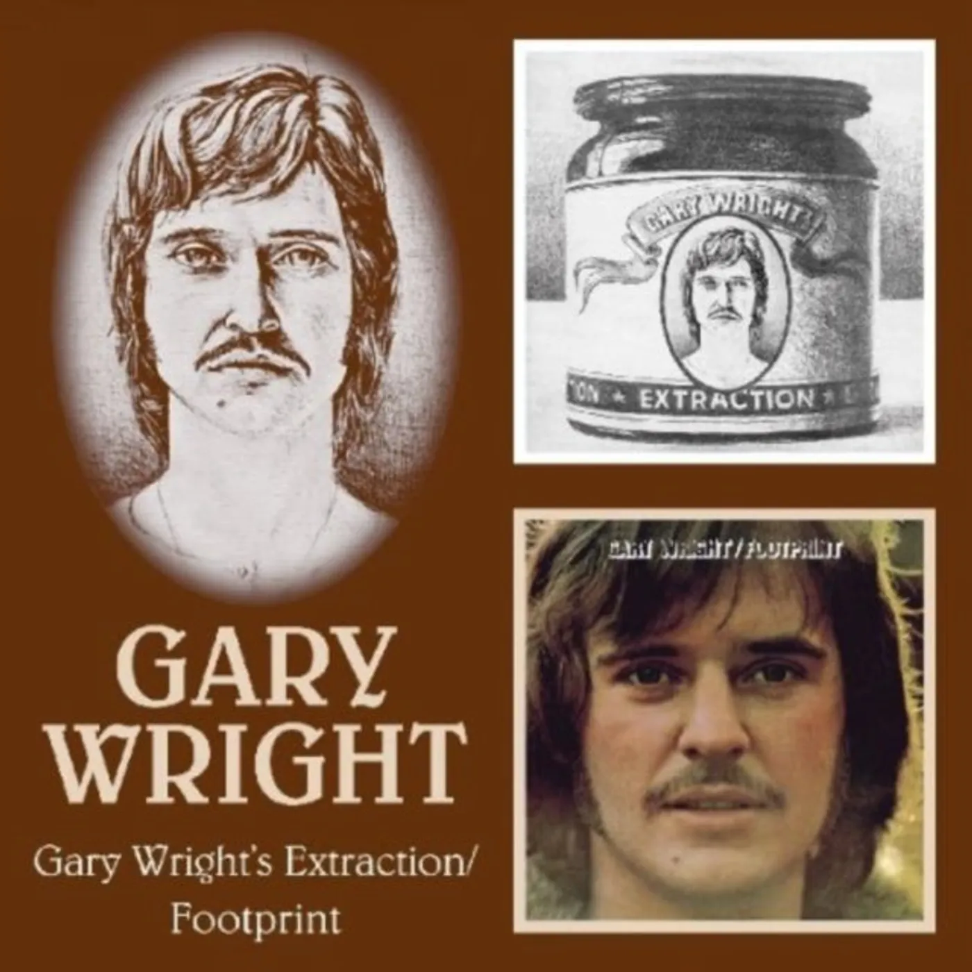 Gary Wright CD - Extraction Footprint