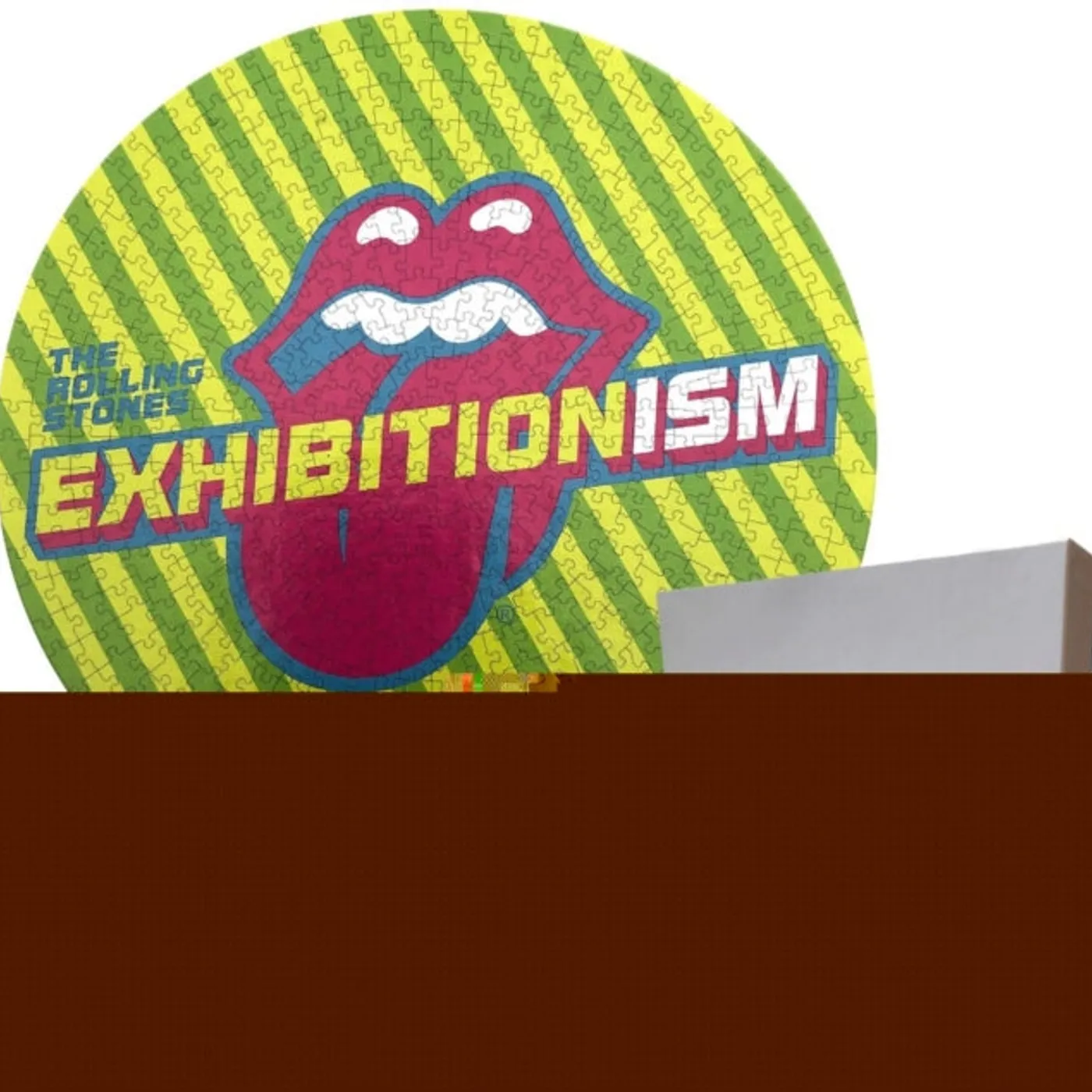 The Rolling StonesJigsaw Puzzle - Rolling Stones Exhibitionism Round 500 Piece Jigsaw Puzzle