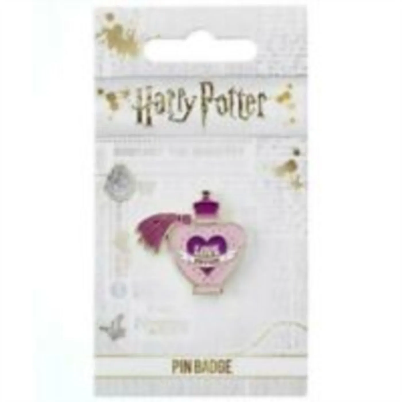 Harry Potter Badge Pin Metal - Harry Potter Love Potion Pin Badge