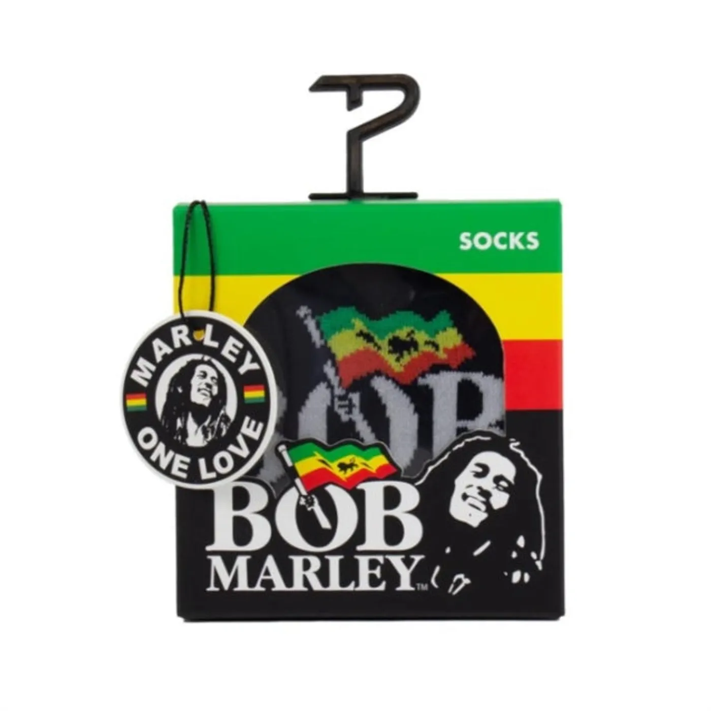 Bob Marley Socks - Bob Marley Crew Socks Gift Box (One Size)