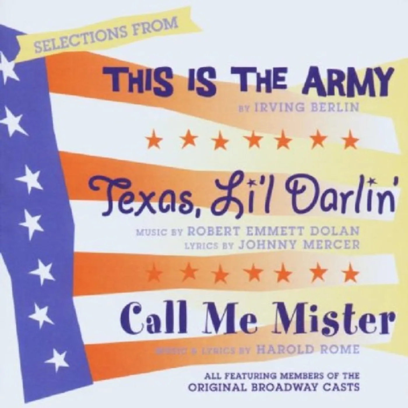 Various Artists CD - This Is The Army/Cal Me Mister/Texas