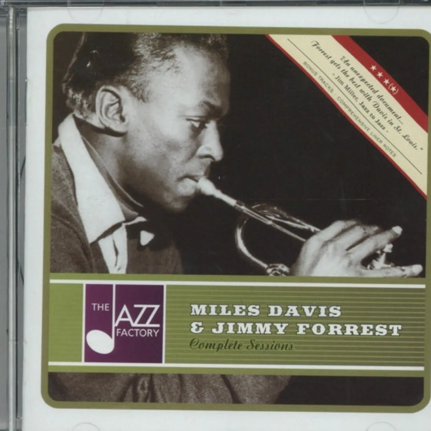Miles Davis CD - Miles Davis And Jimmy Forrest Complete Sessions