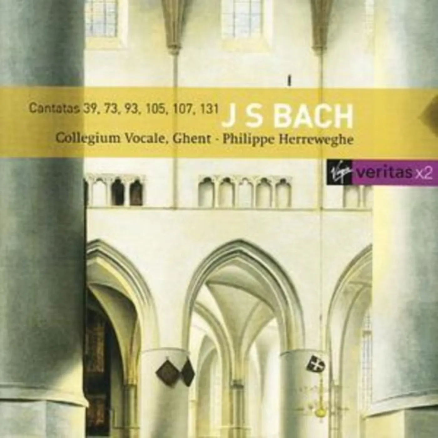 Philippe Herreweghe CD - J S Bachcantatas 39 73 105 107 131