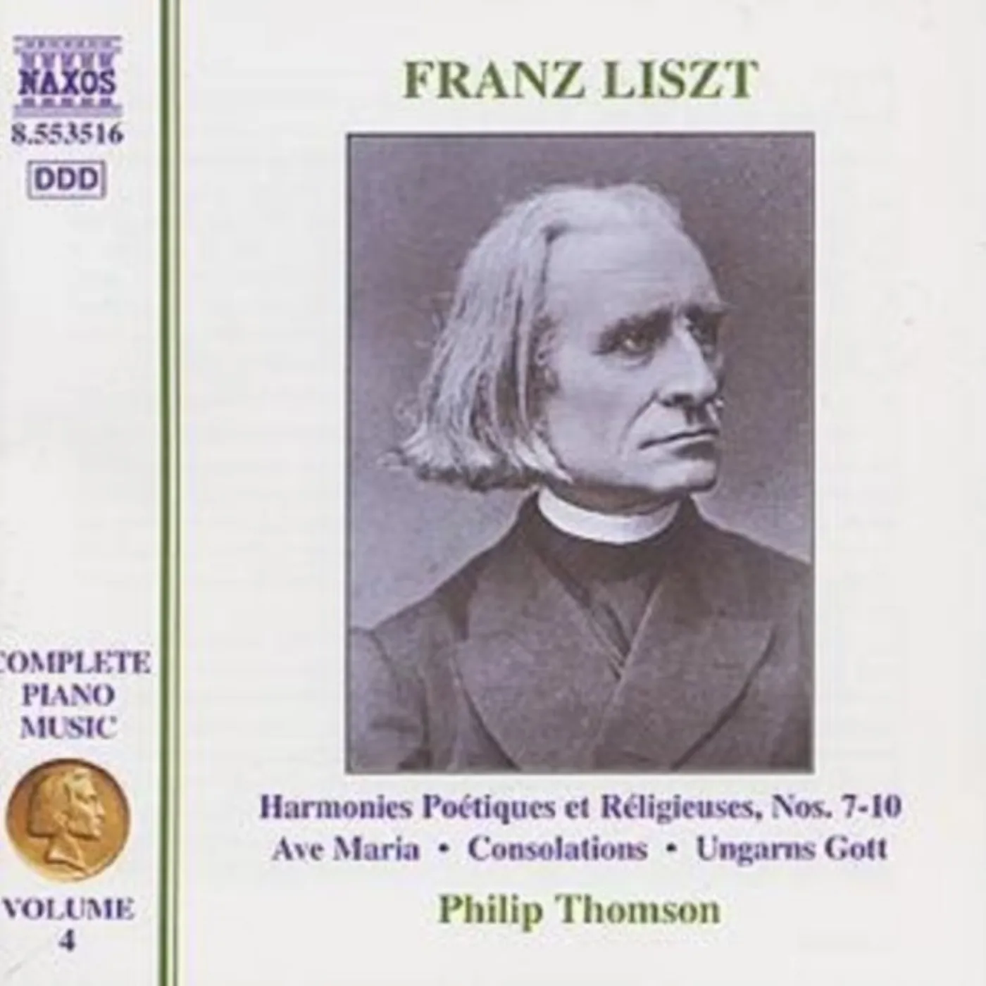 Philip Thomson CD - Lisztcomplete Piano Music Vol 4