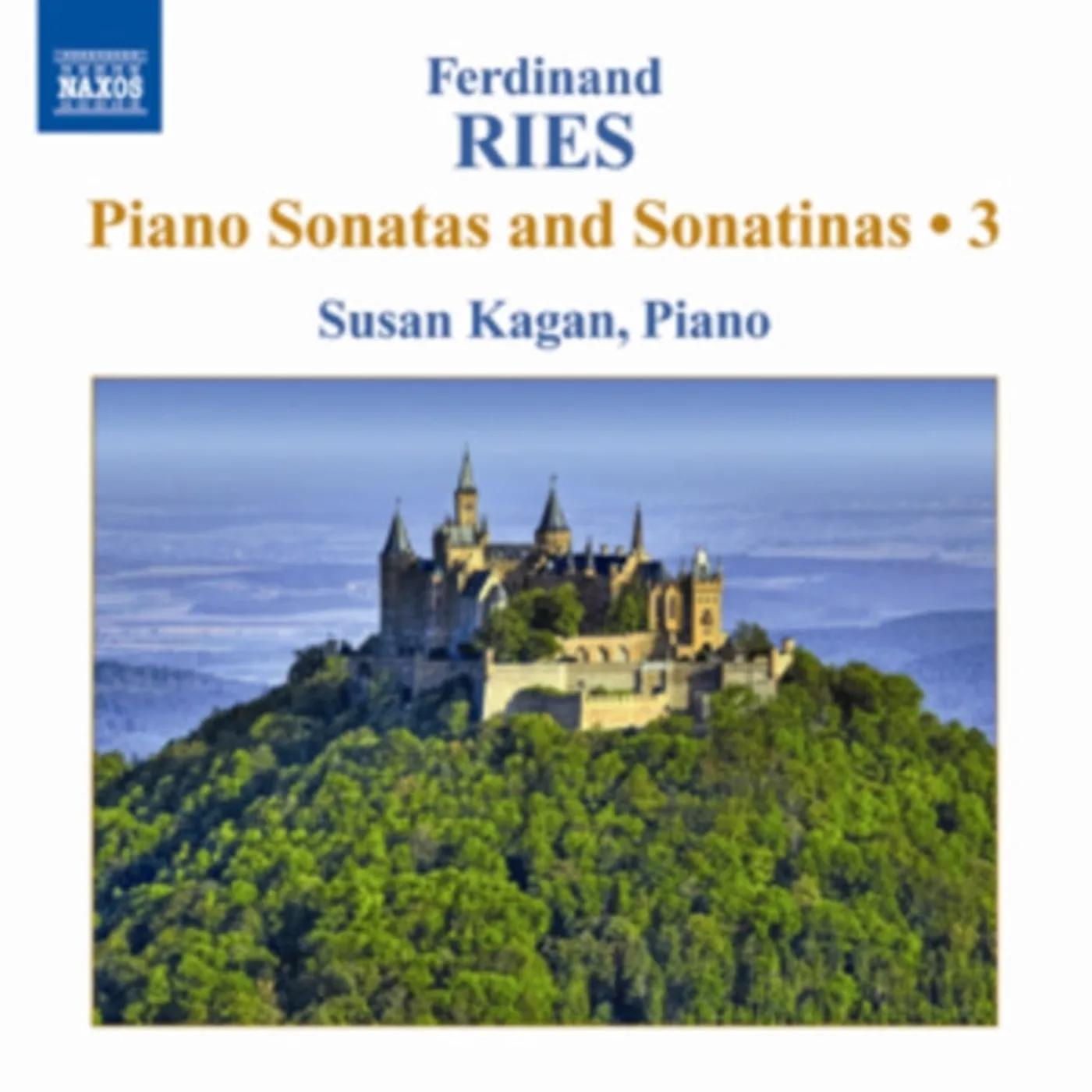 Susan Kagan CD - Riespiano Sonatas Sonatinas 3