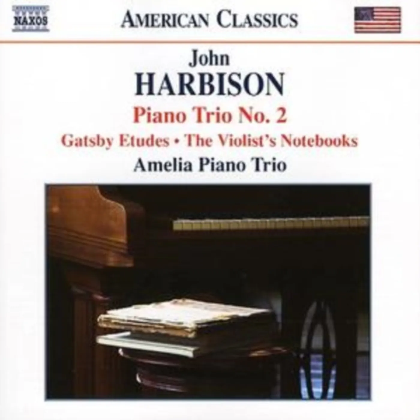 Amelia Piano Trio CD - Harbisonpiano Trio No 2