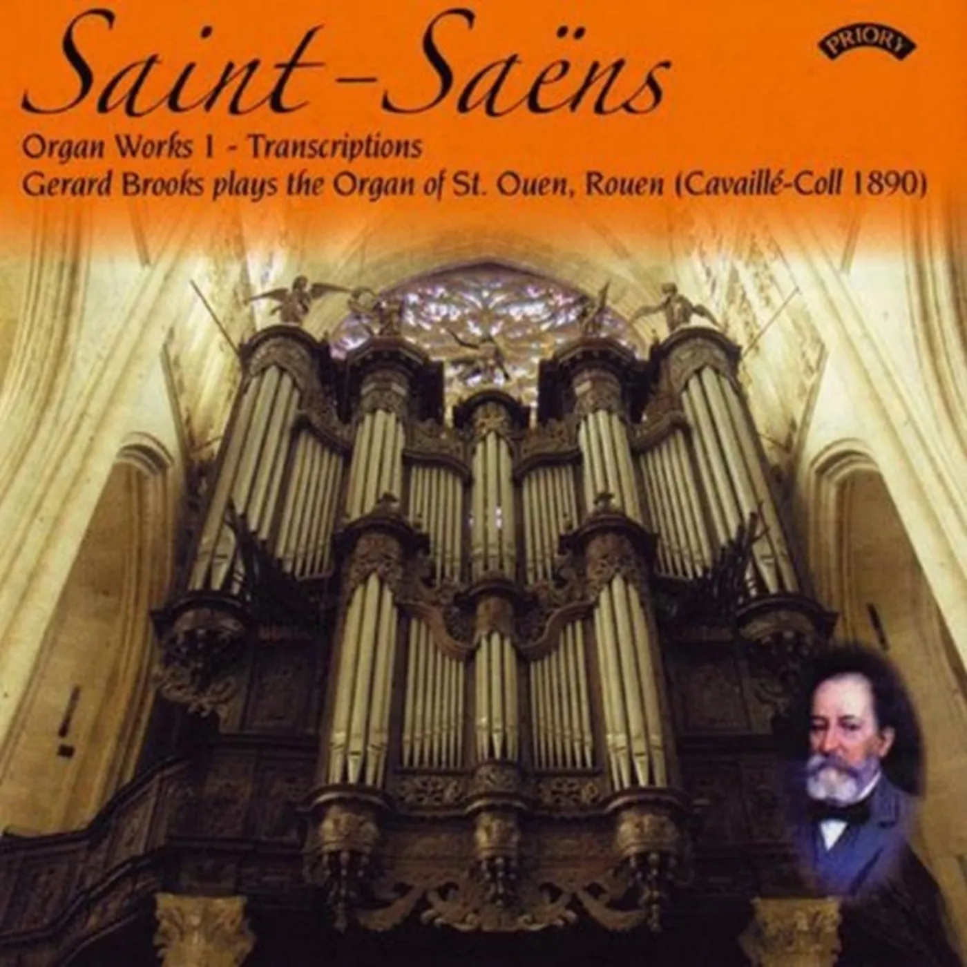 Gerard Brooks CD - Saint Saens - Complete Organ Works. Volume 1 - Transcriptions