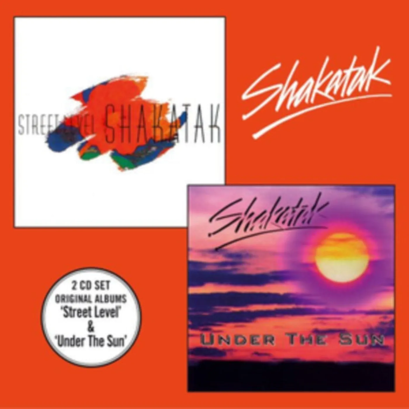 Shakatak CD - Street Level + Under The Sun