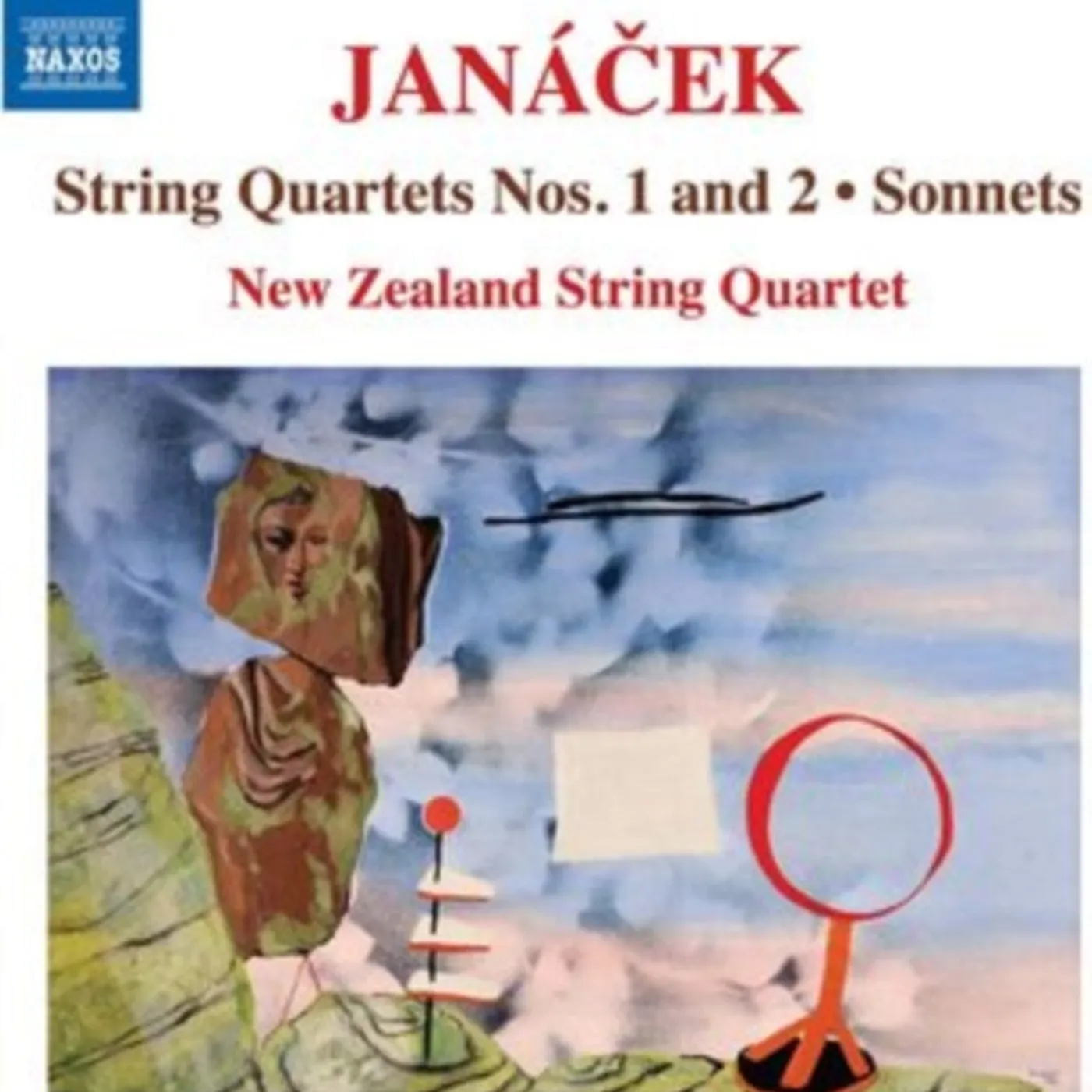 New Zealand String Quartet CD - Leos Janacek: String Quartet No. 1 Kreutzer Sonata. String Quartet No. 2 Intimate Letters. Sonnets Nos. 1 And 2 (Arr. Rolf Gjelsten)