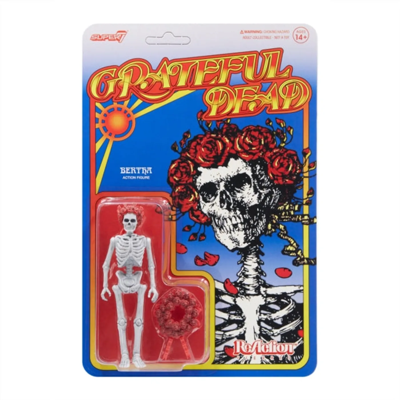 Grateful Dead Figurine - Grateful Dead Reaction Figure - Bertha