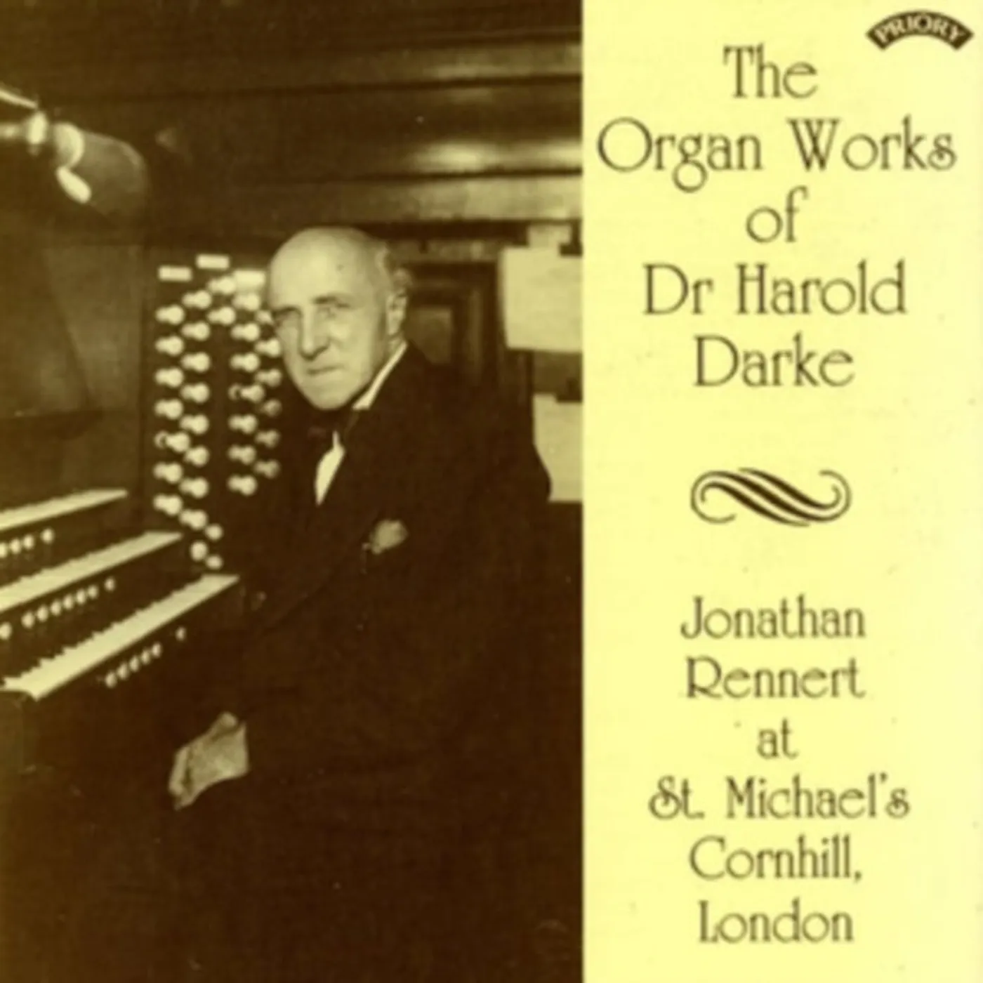 Various Artists CD - The Organ Works Of Dr Harold Darke / Organ Of St. Michaels Church. Cornhill. London