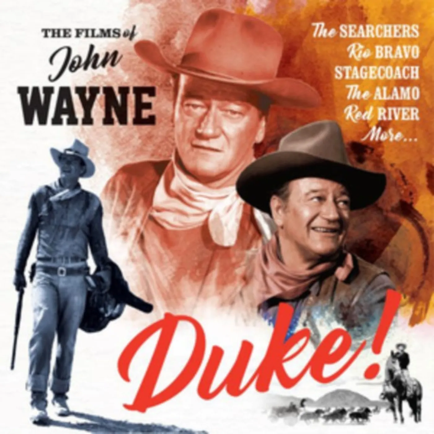 Various Artists CD - Duke! The Films Of John Wayne 1939-62 (The. Searchers. Rio Bravo. Stage Coach & More)