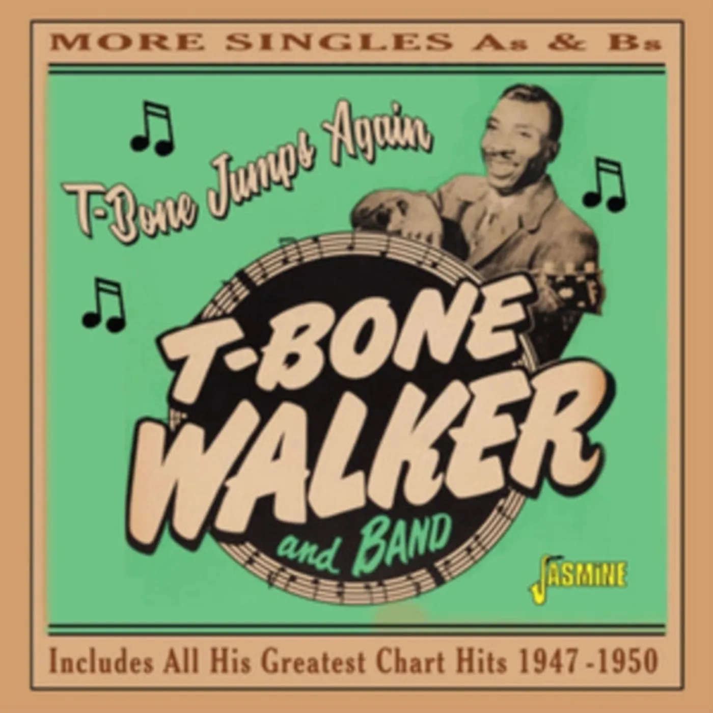 T-Bone Walker CD - T-Bone Jumps Again (More Singles As & Bs 1947 & 1950)