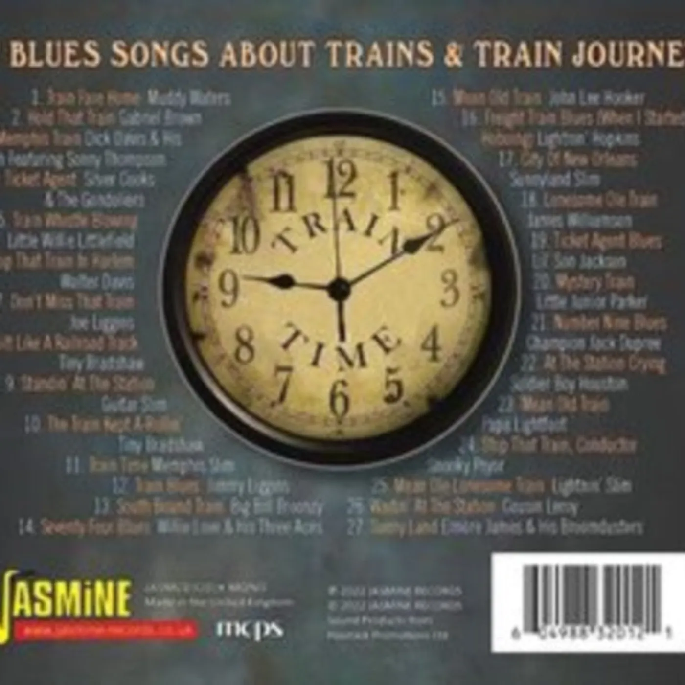 Various Artists CD - Train Time: 27 Blues Songs About Trains & Train Journeys