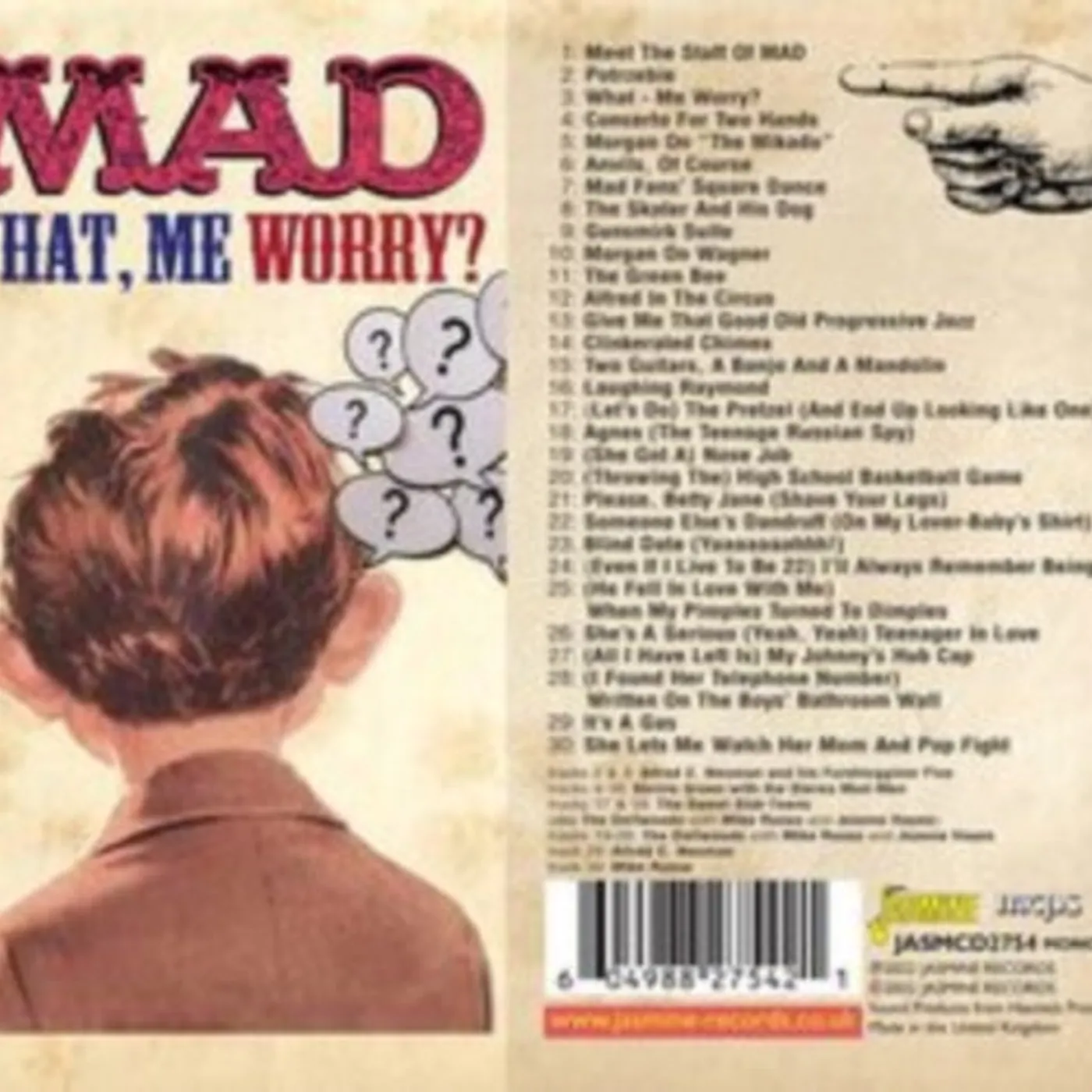 Various Artists CD - Mad Magazines - What. Me Worry? Feat. Alfred E. Neuman