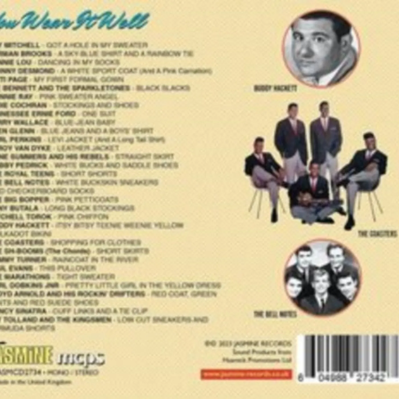 Various Artists CD - You Wear It Well - Pop. Rnr & Country Songs 53-62