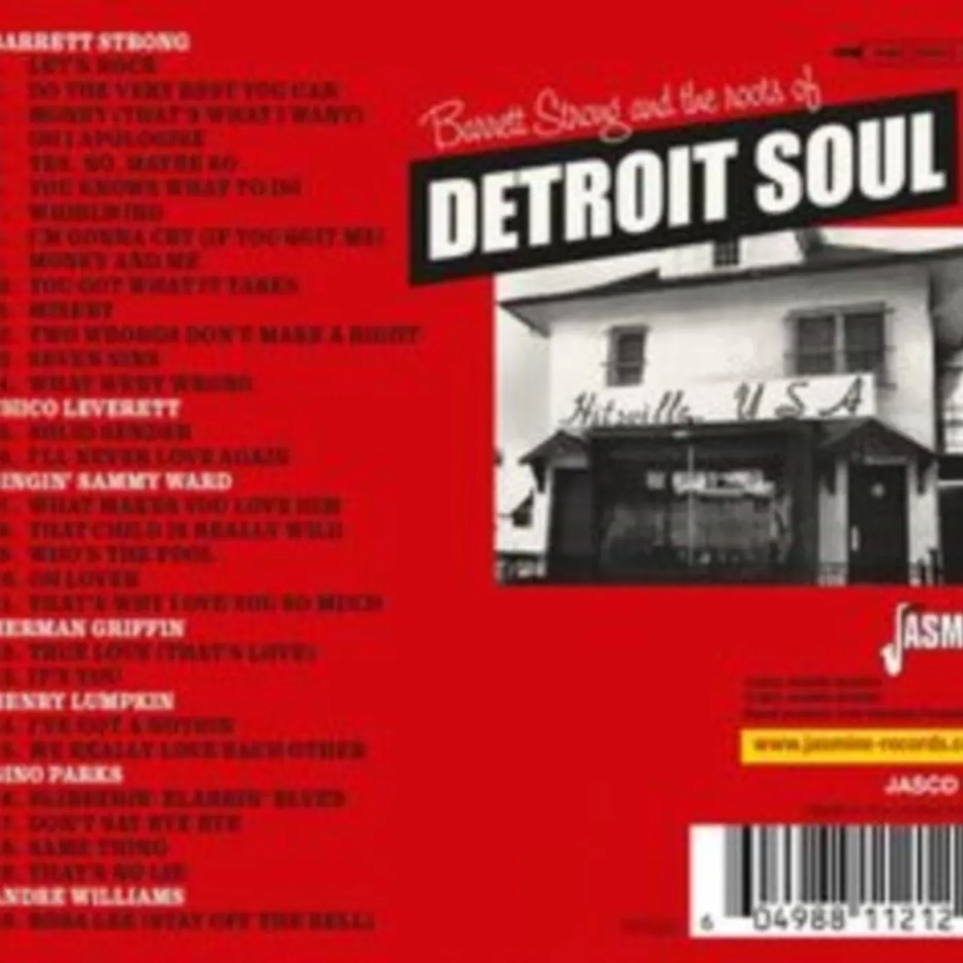 Various Artists CD - Barrett Strong & The Roots Of Detroit Soul