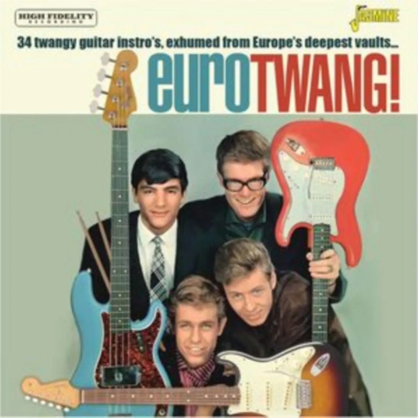 Various Artists CD - Eurotwang! 34 Twangy Guitar Instros