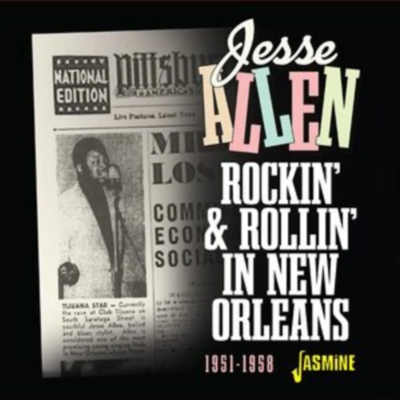 Jesse Allen CD - Rockin & Rollin In New Orleans 1951-58