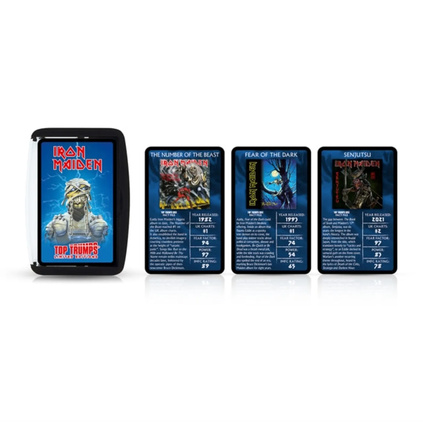 Iron Maiden Deck Card Games - Iron Maiden Top Trumps Limited Edition