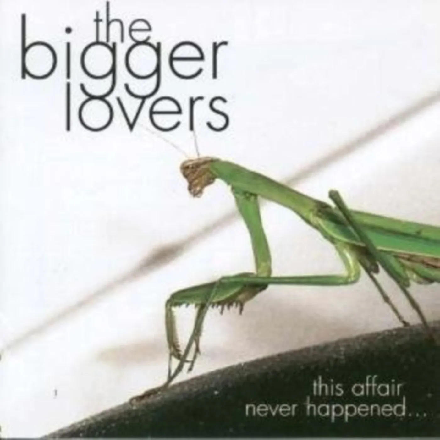 The Bigger Lovers CD - This Affair Never Happened... And Here Are 11 Songs About It