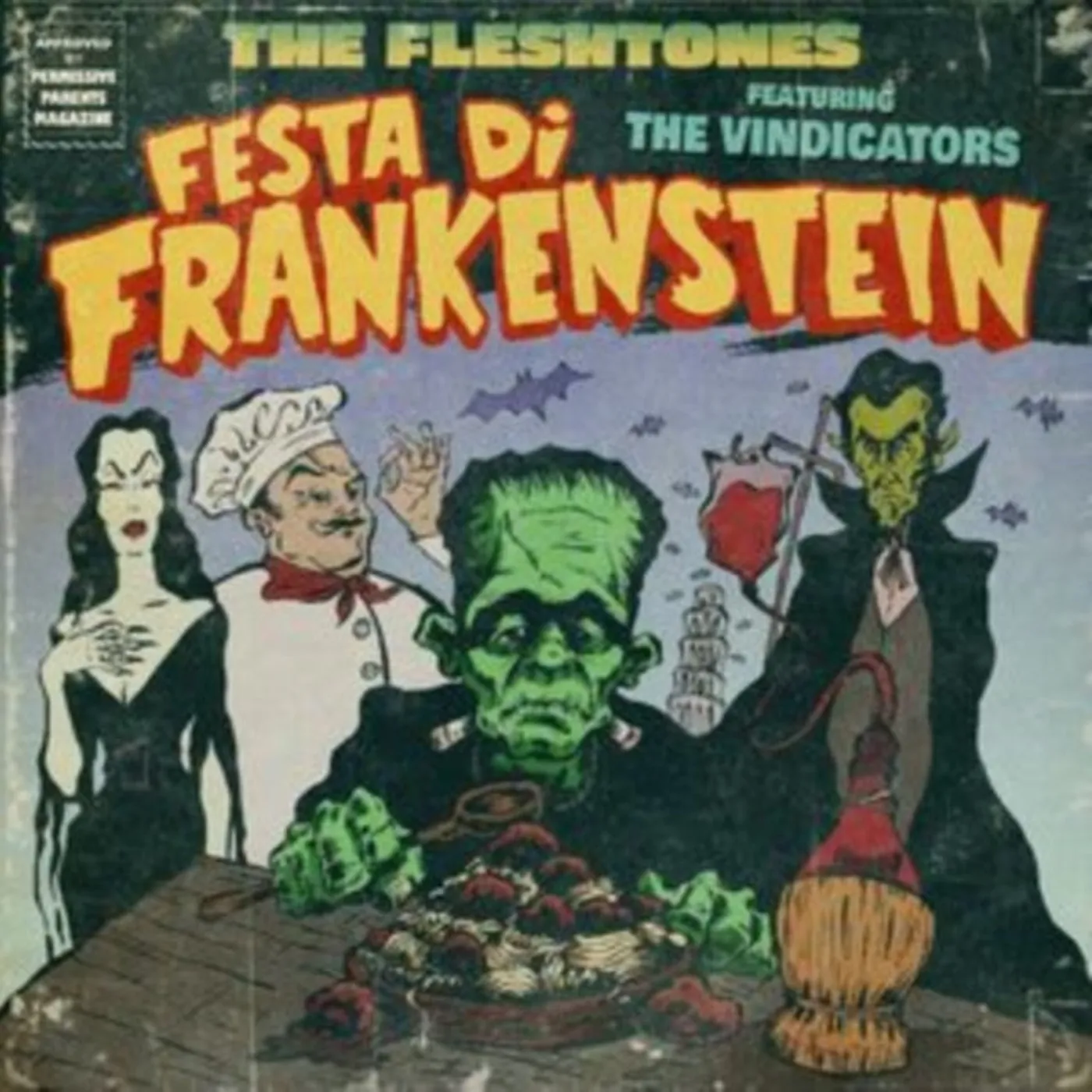The Fleshtones 7Inch - Festa Di Frankenstein / The Dedication Song