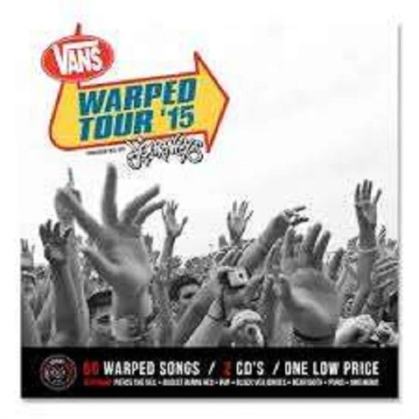 Various Artists CD - 2015 Warped Tour Compilation