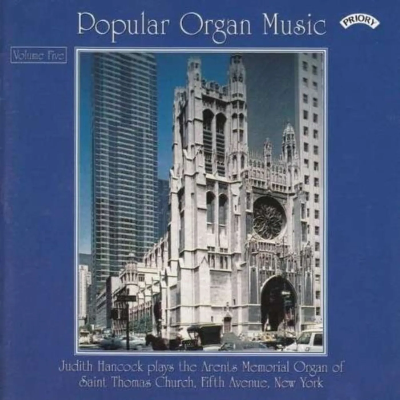 Judith Hancock CD - Popular Organ Music Volume 5 / The Organ O