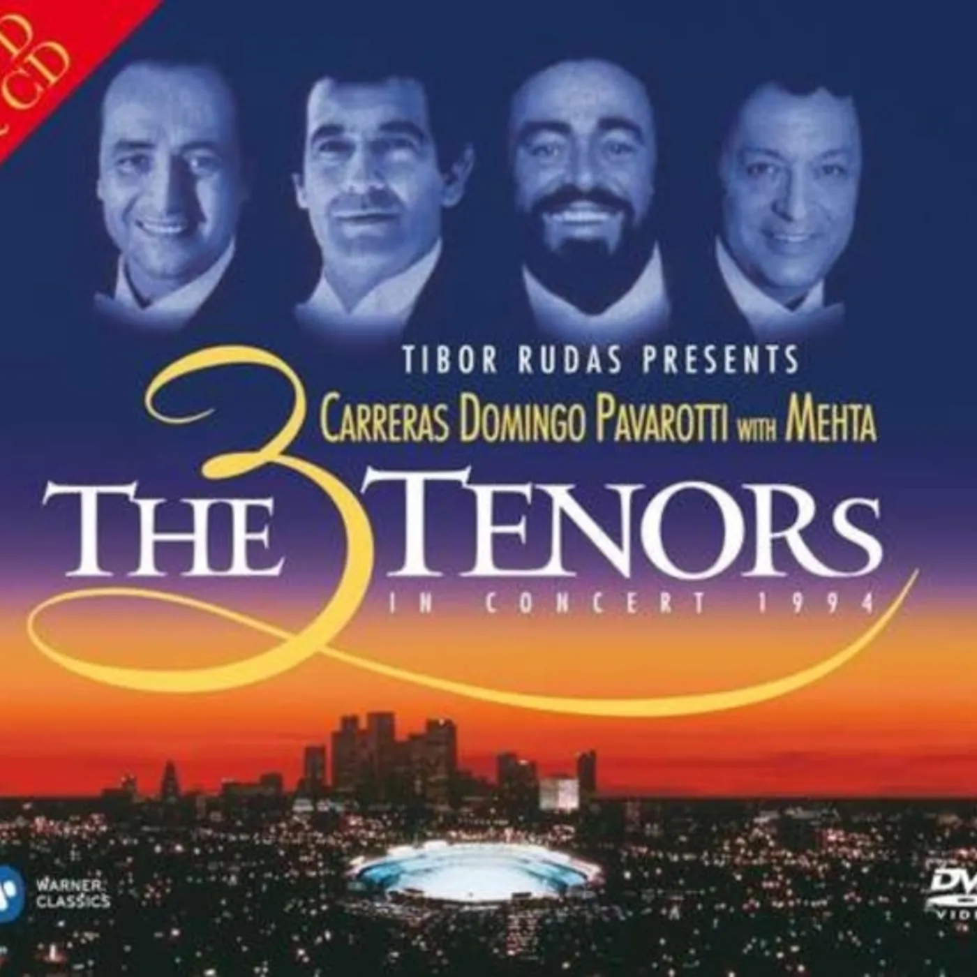 The Three Tenors CD + DVD - In Concert 1994