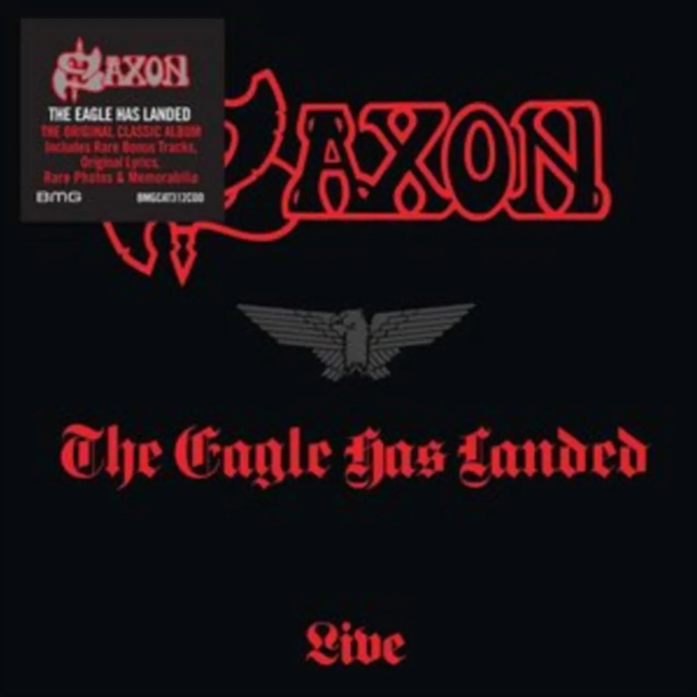 Saxon CD - The Eagle Has Landed (Live)