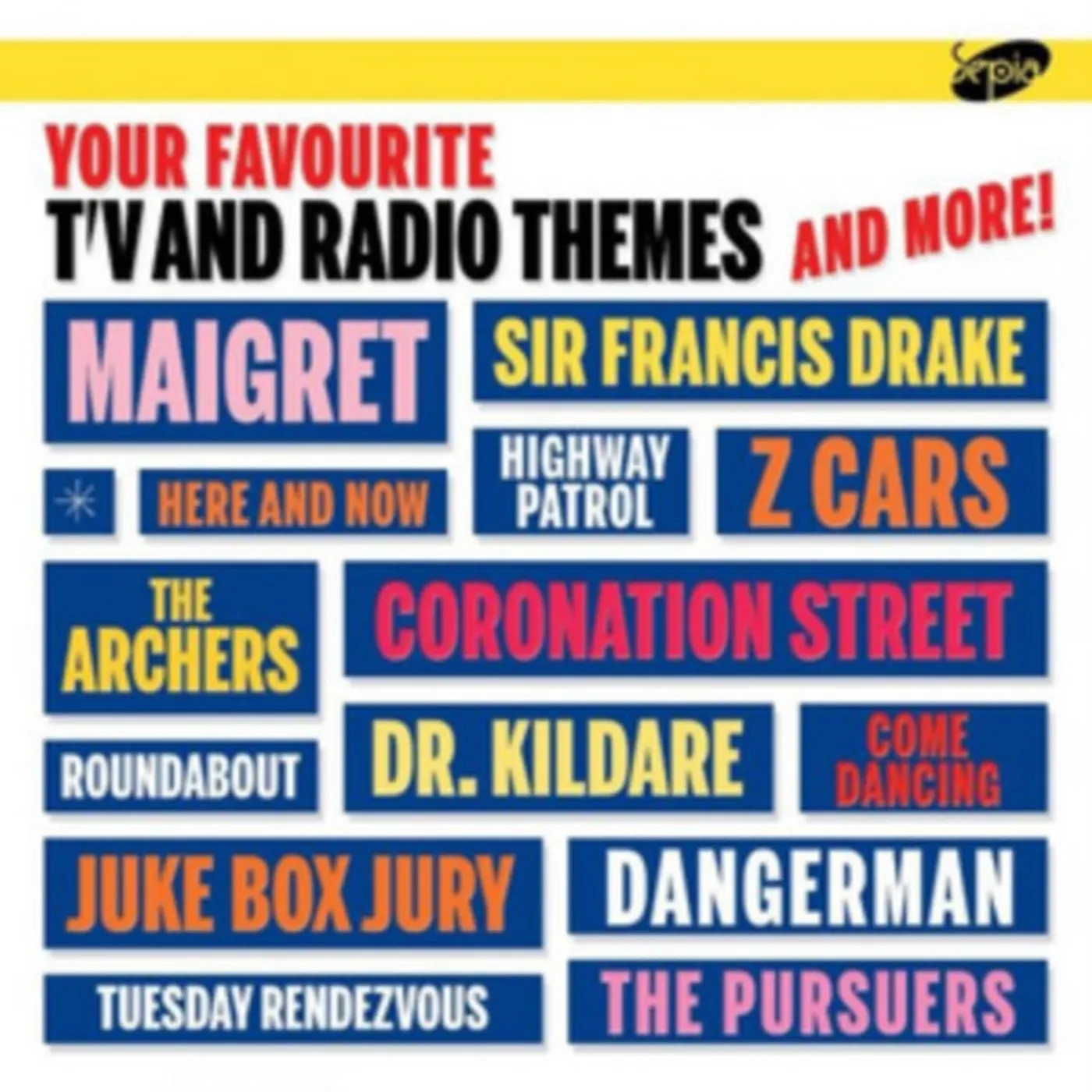 Various Artists CD - Your Favourite Tv And Radio Themes And More