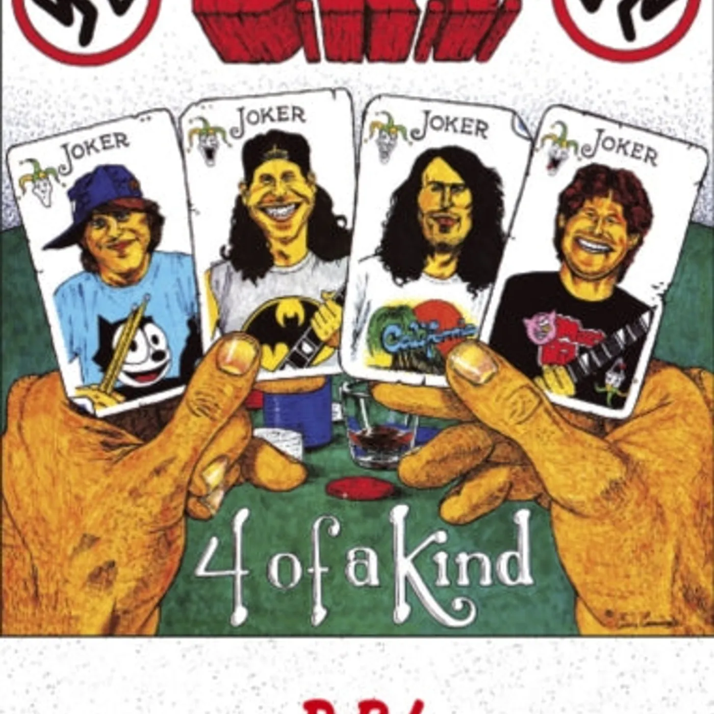 D.R.I. Cassette - 4 Of A Kind