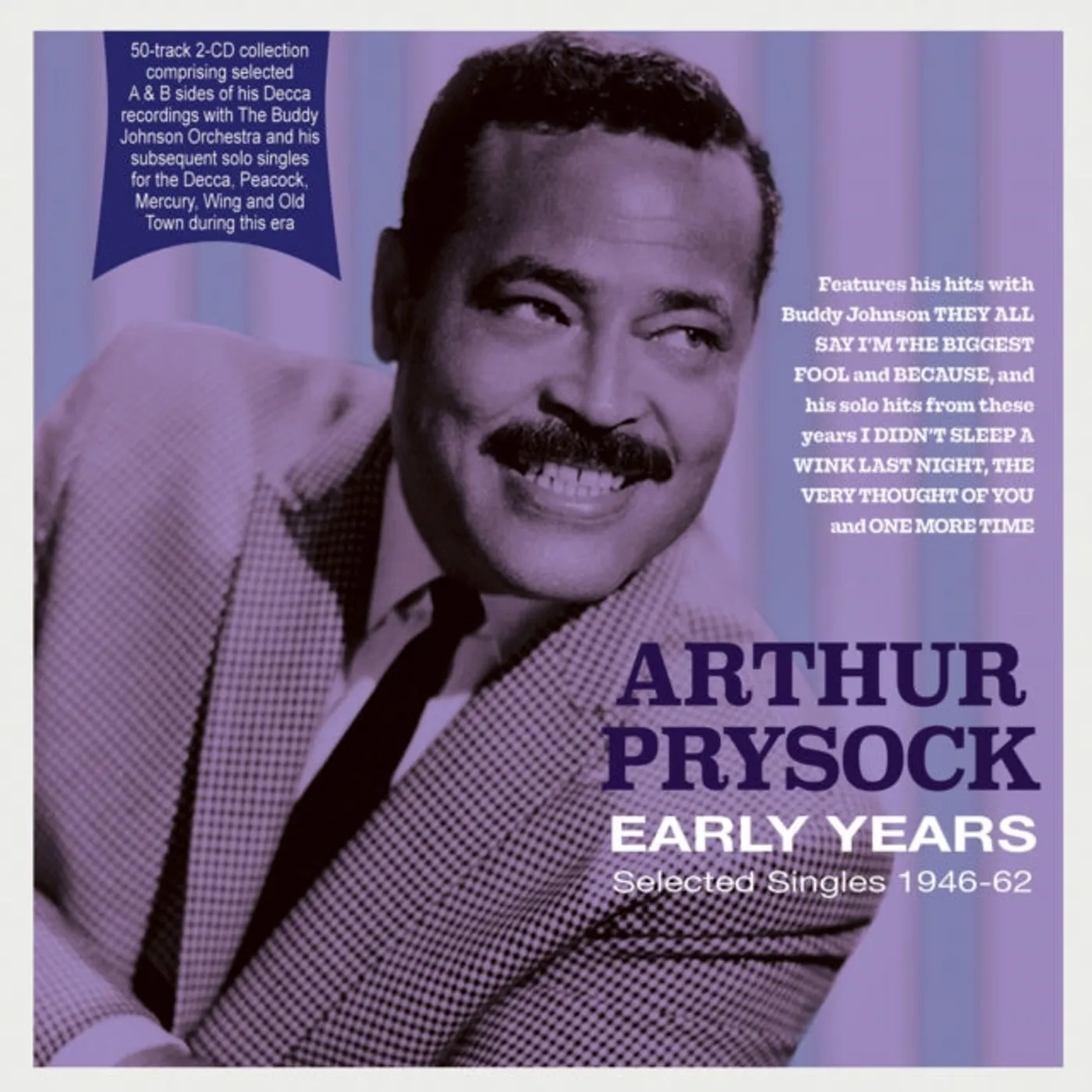 Arthur Prysock CD - Early Years - Selected Singles 1946-62