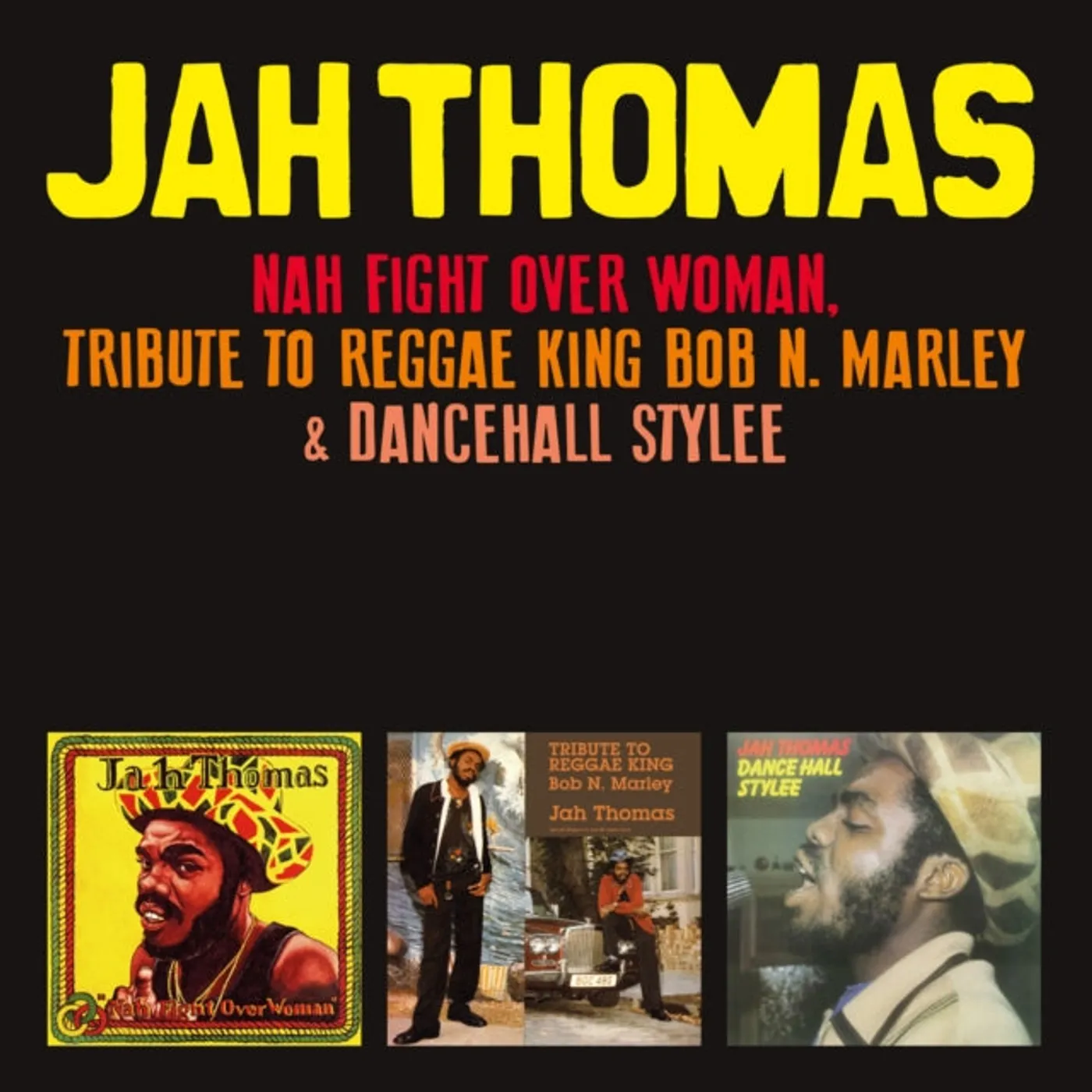 Jah Thomas CD - Nah Fight Over Woman. Tribute To Reggae King Bob N. Marley & Dancehall Stylee