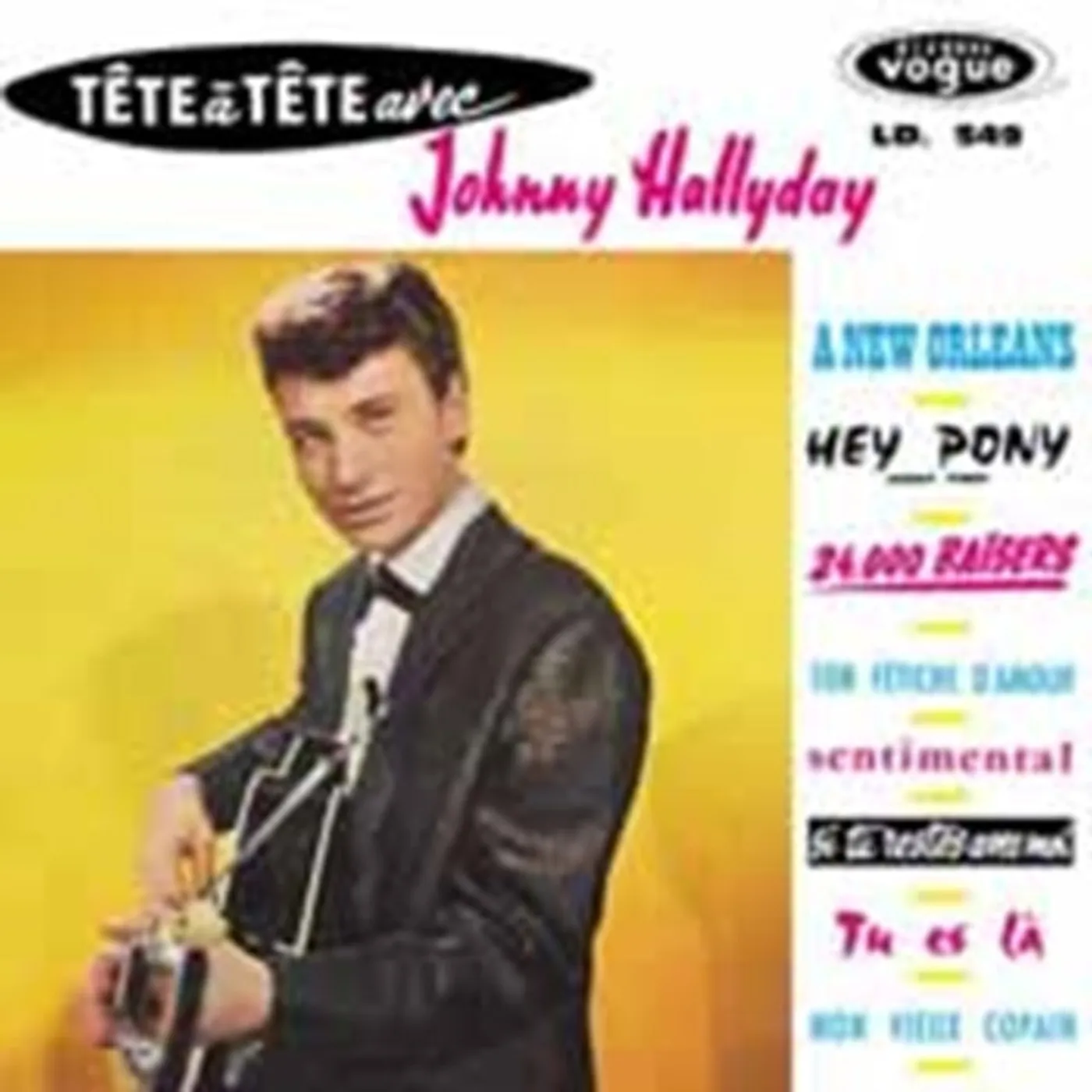 Johnny Hallyday CD - No. 03 - Tete A Tete Avec Johnny Hallyday
