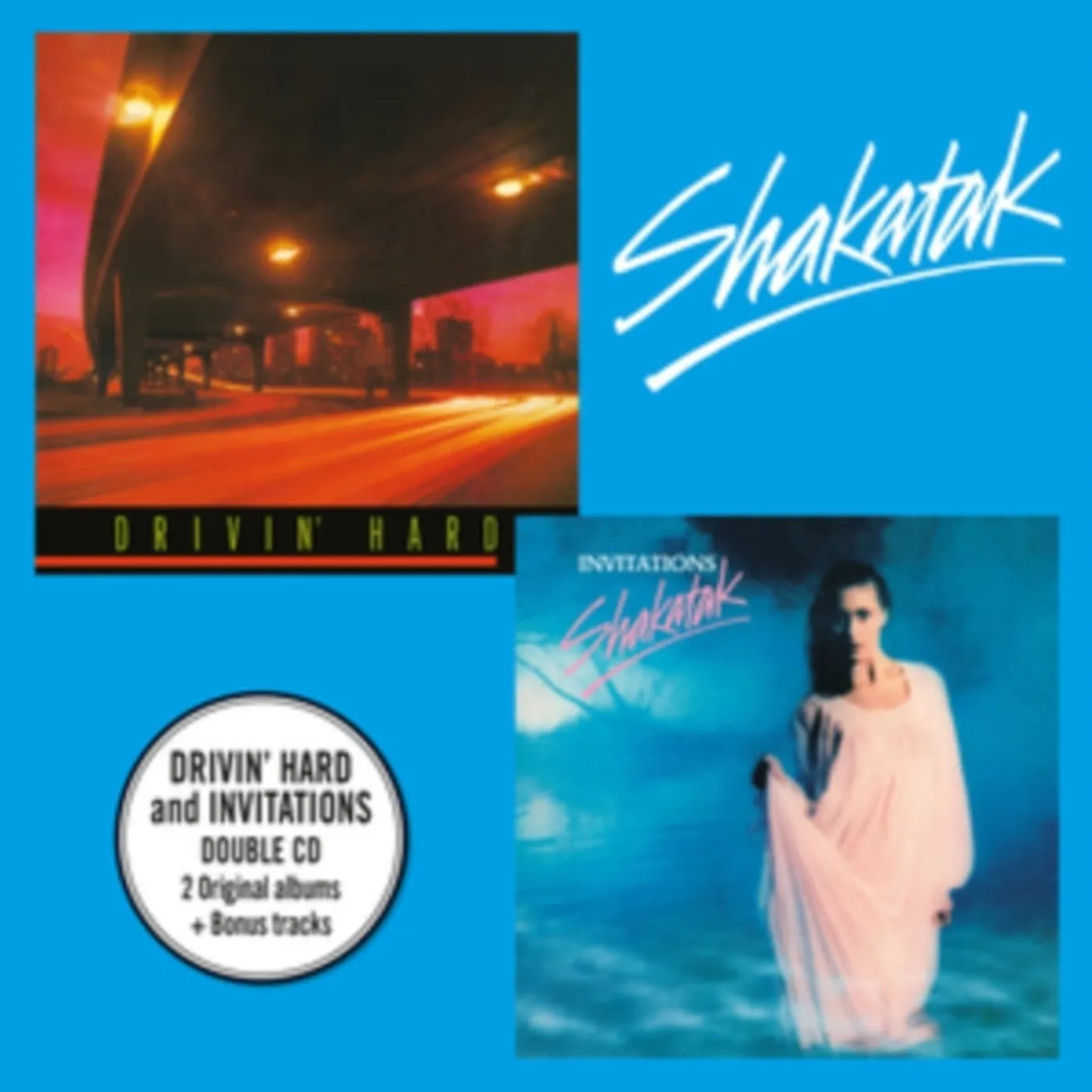 Shakatak CD - Drivin Hard + Invitations