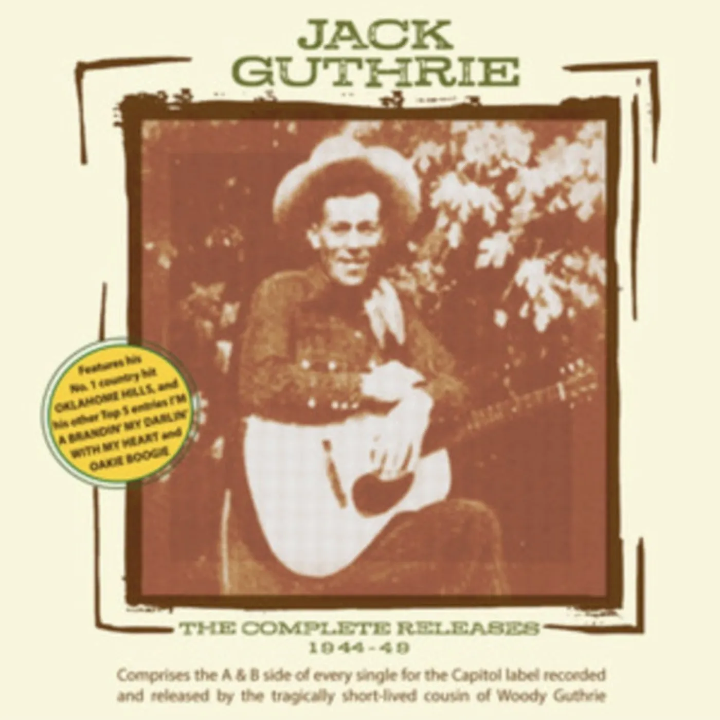 Jack Guthrie CD - Complete Releases 1944-48