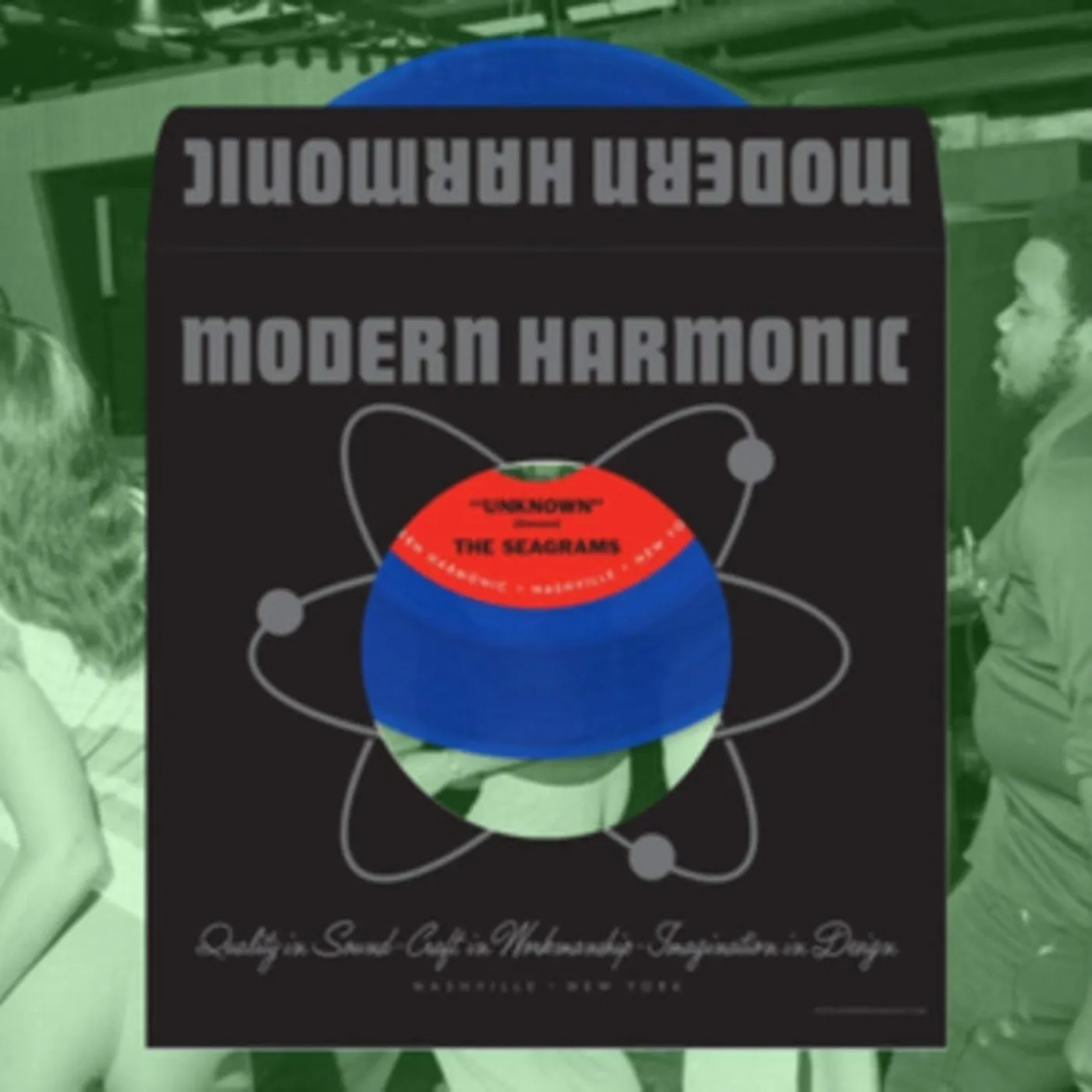 The Seagrams 7Inch - Unknown / Off Beat (Blue Vinyl)