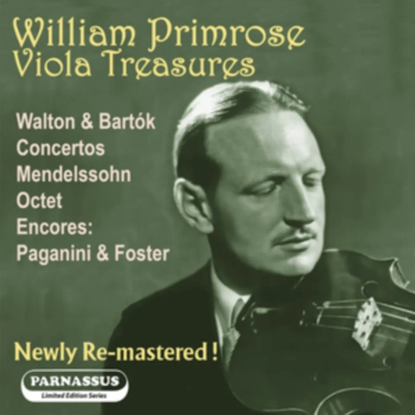 William Primrose CD - William Primrose: Viola Treasures
