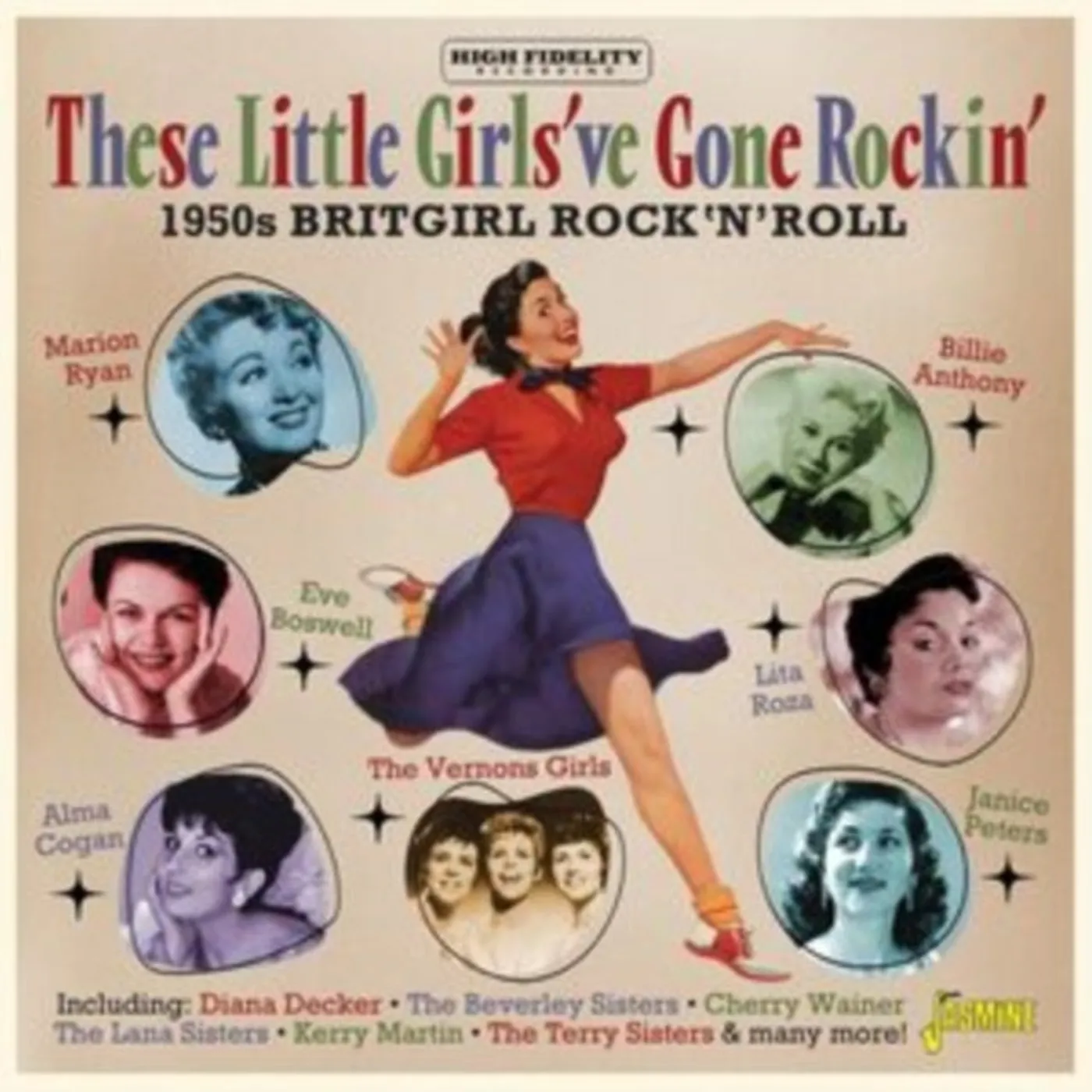 Various Artists CD - These Little Girlsve Gone Rockin - 1950S Britgirl Rocknrollers