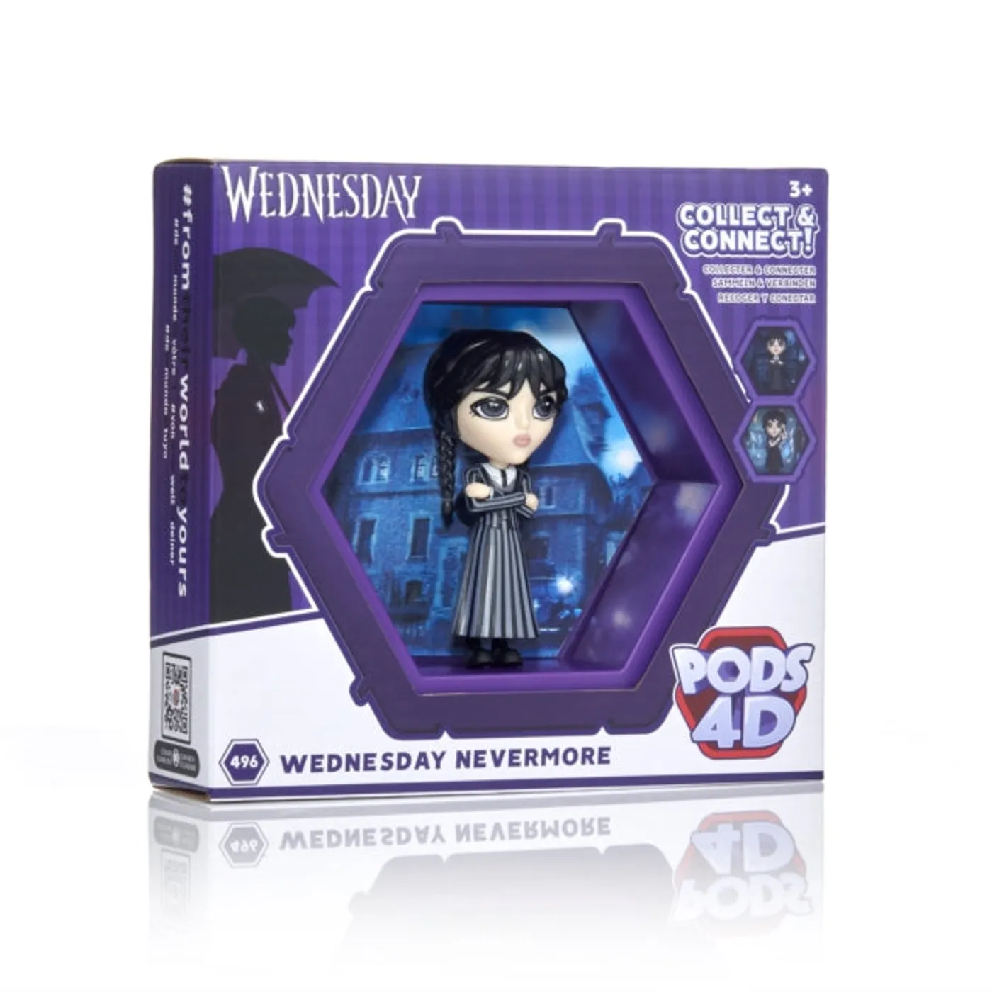 Wednesday Figurine - Wednesday Pod 4D - Uniform Pod