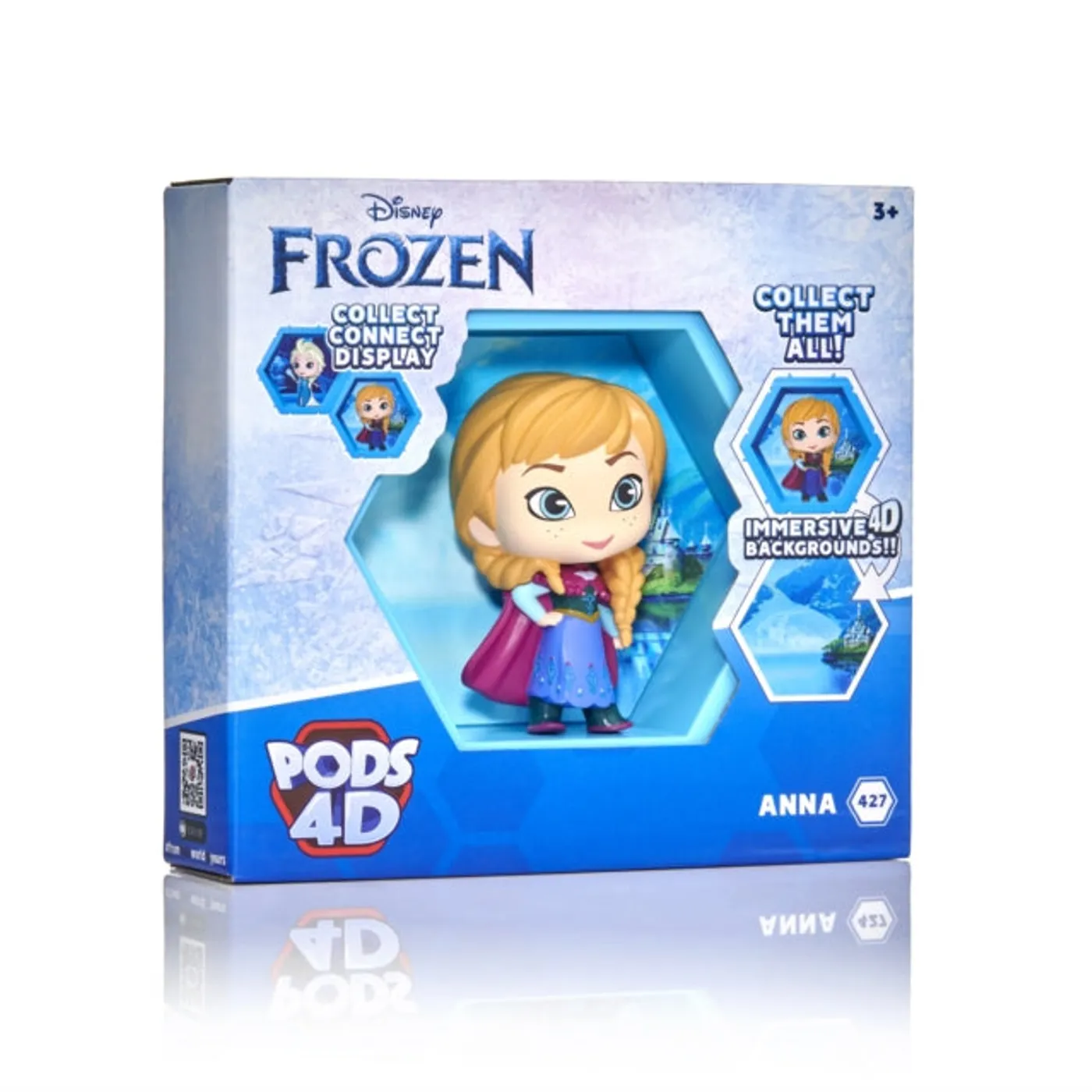 Disney Figurine - Pod 4D Disney Frozen - Anna