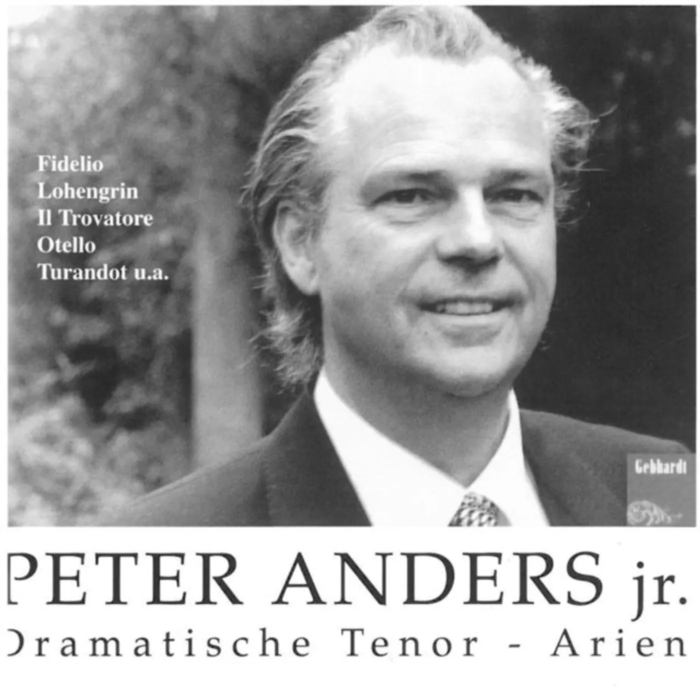 Anders CD - Perer Anders Sings