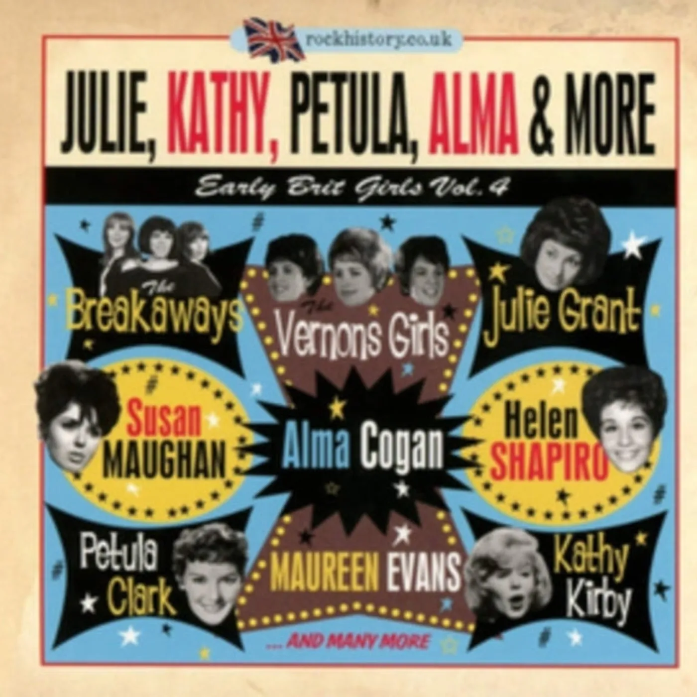 Various Artists CD - Julie. Kathy. Petula. Alma & More - Early Brit Girls Vol. 4